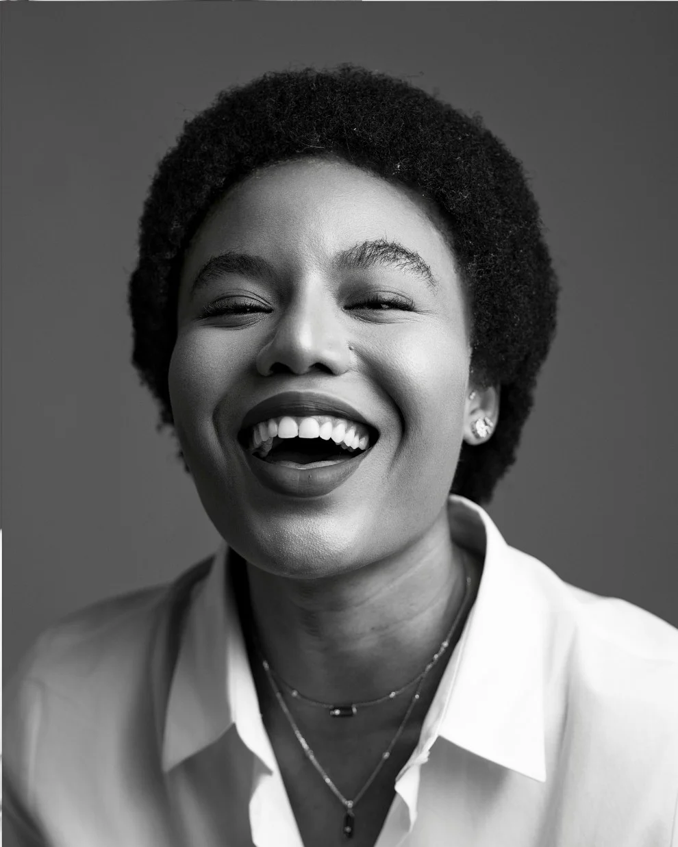 Nancy Isime laughing